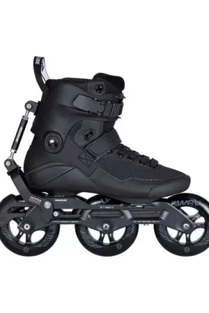 Roller en ligne POWERSLIDE Swell Triple Black Syncro 110 Dernier Modèle