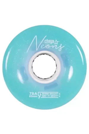 Haute Qualité Roues roller CHAYA Neon LED Blue