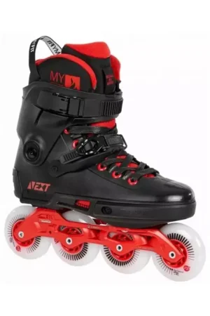 Pas Cher Roller en ligne POWERSLIDE Next Black Red 80