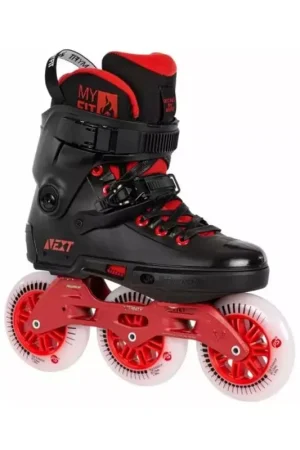 Populaire Roller en ligne POWERSLIDE Next Black Red 110