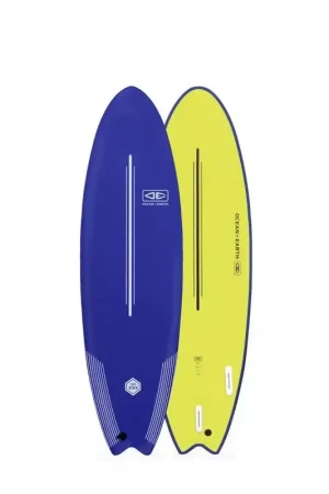 Offre Spéciale Planche de surf EZI Rider Softboard 52L Navy 6´6