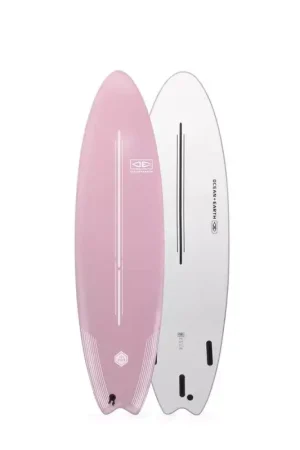 Planche de surf mousse EZI Rider Softboard 60L Pink 7´0 Offre Limitée