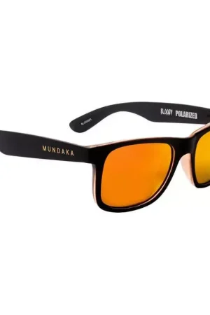 Nouvelle Collection Lunettes de soleil MUNDAKA Bloody Black & Orange