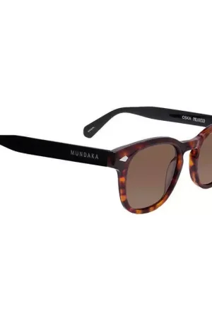 Lunettes de soleil MUNDAKA Oska Black Brown Tort Réduction