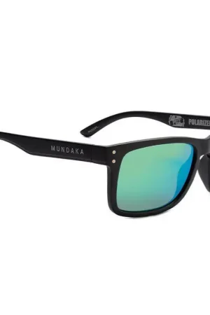 Lunettes de soleil MUNDAKA Pozz´ Black & Green Petit Prix