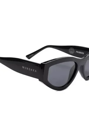 Lunettes de soleil MUNDAKA Teava Shiny Black Bon Marché