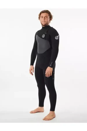 Usine Directe Combinaison intégral RIPCURL Flashbomb 5/3 Chest Zip Black L