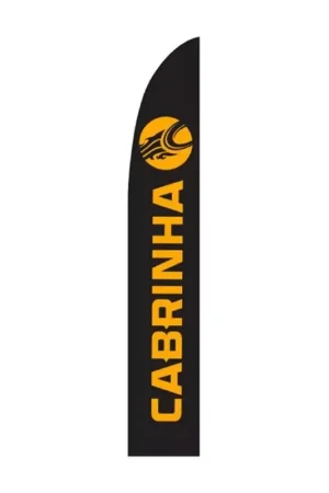 Flamme CABRINHA Feather Flag Black L Dernier Modèle