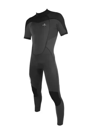 Combinaison intégrale manches courtes SOORUZ Fly 3/2 Back Zip Grey Prix Bas