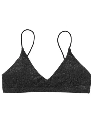 Affaire À Saisir Bikini top MYSTIC Bruna Black / Glitter