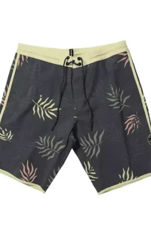 Boardshort MYSTIC Leaf Movement Black Retour Gratuit