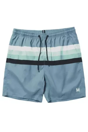 Offre Limitée Boardshort MYSTIC Stripe Swim Grey Blue