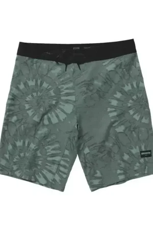 Boardshort MYSTIC Tie Dye Performance Dark Olive Meilleure Vente