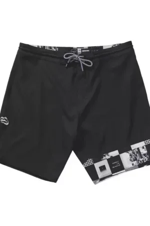 Populaire Boardshort MYSTIC The Lips Movement Black