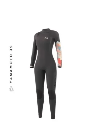Combinaison intégrale femme MYSTIC Jayde 3/2mm Double Frontzip Dark Grey Authentique