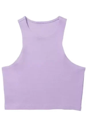 Vente Directe Débardeur femme MYSTIC Crop Singlet Pastel Lilac