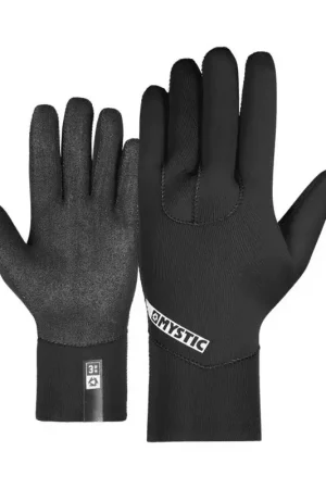 Gants néoprène MYSTIC Star Glove 3mm 5Finger Black Prix Bas