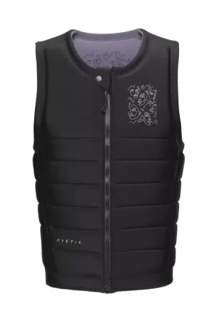 Gilet impact MYSTIC Mayhem Frontzip Wake Black Petit Prix