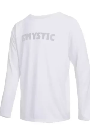 Soldes Lycra MYSTIC Star L/S Quickdry White