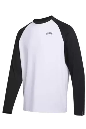 Seulement Aujourd'hui Lycra MYSTIC Bolt L/S Rashvest Black / White
