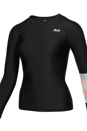 Promotion Lycra femme MYSTIC Jayde LS Rash Vest Rainbow