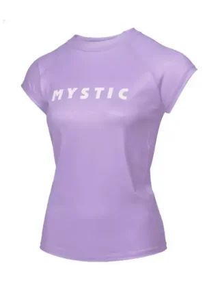 Lycra femme MYSTIC Star S/S Rashvest Pastel Lilac Commander Vite