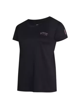 Lycra femme MYSTIC Jayde S/S Loose Quickdry Black Top Vente