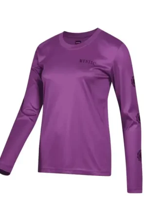 Solde Lycra femme MYSTIC Jayde L/S Loose Quickdry Sunset Purple