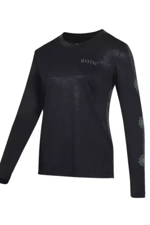Pas Cher Lycra femme MYSTIC Jayde L/S Loose Quickdry Black