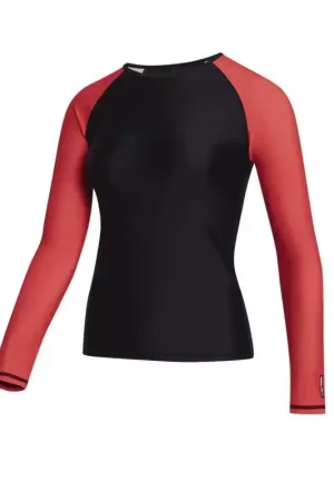Meilleur Prix Lycra femme MYSTIC Jayde L/S Rashvest Black / Red