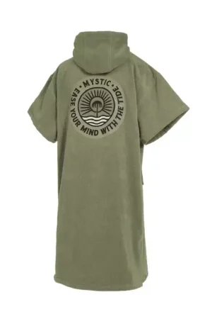 Prix Choc Poncho MYSTIC Velours Artwork Olive Green