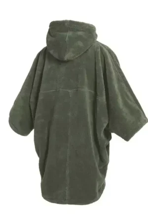 Bon Plan Poncho MYSTIC Teddy Olive Green Women