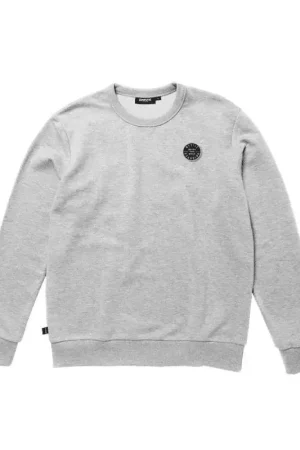 Sweat MYSTIC Boarding December Sky Melee Achetez Aujourd'hui
