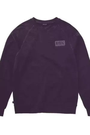 Sweat MYSTIC Mayhem Crew Deep Purple Expédition Rapide
