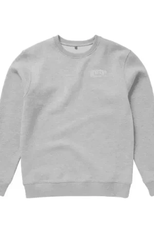 Sweat MYSTIC Ethos Crew Light Grey Melee Commander Vite