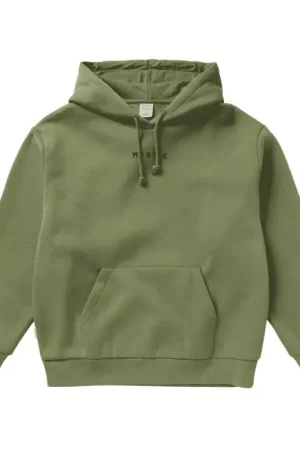 Sweat femme MYSTIC Brand Hoodie Season Dark Olive Offre Du Jour