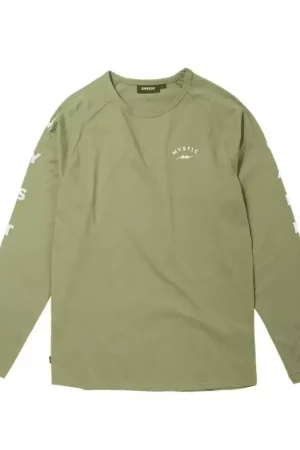 Usine Directe Tee shirt MYSTIC Bolt LS Tee Olive Green