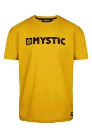 Tee shirt MYSTIC Brand Tee Mustard Promotion