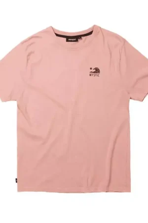 Tee shirt MYSTIC Moonwash Tee Soft Coral Vente Flash