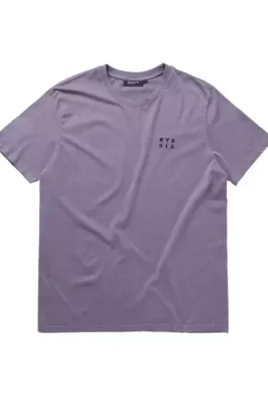 Tee shirt MYSTIC The Mirror GMT Dye Tee Retro Lilac Nouveauté