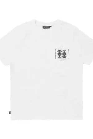 Tee shirt MYSTIC Tresspass Tee Off White Remise