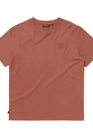 Tee shirt MYSTIC Backwash Tee Raw Coral Commander Maintenant