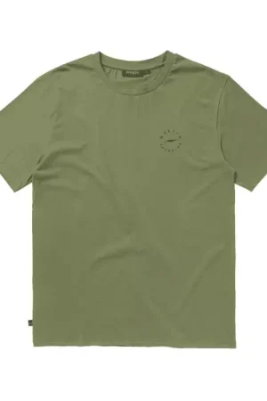 Pas Cher Tee shirt MYSTIC Stoked Tee Dark Olive