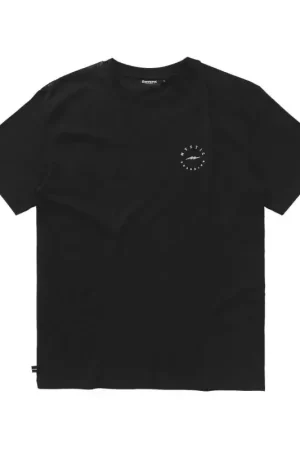 Tee shirt MYSTIC Stoked Tee Black Petit Prix
