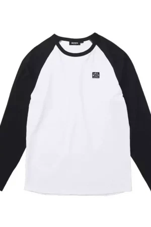 Acheter Direct Tee shirt MYSTIC Lowe LS Tee Black / White