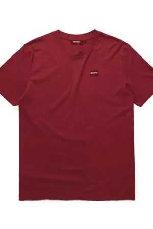 Tee shirt MYSTIC Twisted Tee Merlot Seulement Aujourd'hui