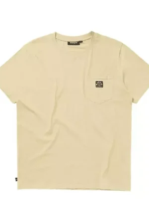 Tee shirt MYSTIC The Pocket Tee Warm Sand Promotion