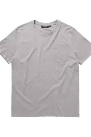 Tee shirt MYSTIC The Pocket Tee December Sky Melee Prix Réduit