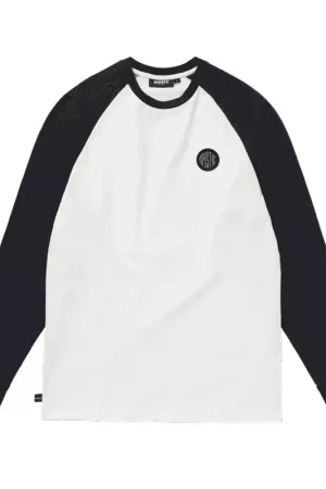 Tee shirt MYSTIC Scope L/S Tee Black / White Acheter En Ligne