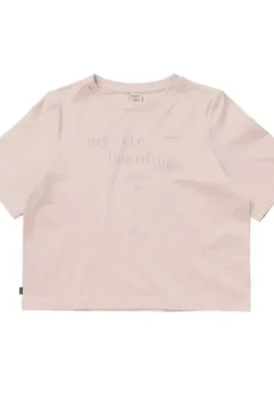 Tee shirt femme MYSTIC Mirage Tee Dawn Pink Vente Flash